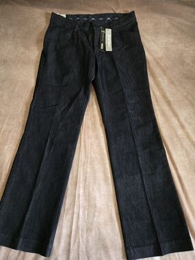 Women's Lee Trousers Sz 14M Indigo Dress Pants Casual